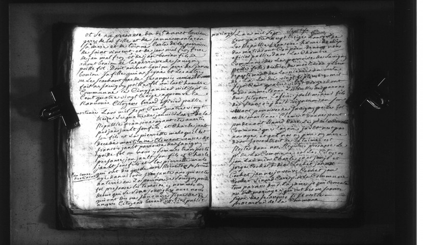 Savigny-Poil-Fol : actes d'état civil.