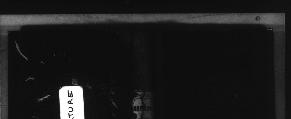 Mouron-sur-Yonne : actes d'état civil.