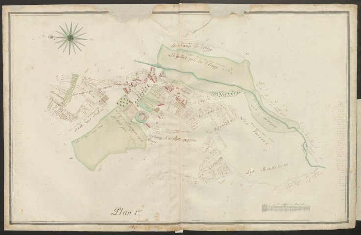 Baronnie d'Alligny-en-Morvan, pour Louis Marie Gabriel César de Choiseul : atlas terrier.