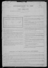 Sémelay : recensement de 1886