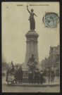 COSNE – Statue de la République et défilfé du 85e.