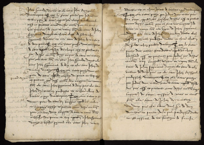 Fief de Druy : terrier.