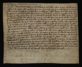 Dons et legs. - Foncier à Lucenay-lès-Aix, donation au prieuré par Agnès « dicta la Lodiere » : contrat de cession (1279), transcription latine [XXe siècle].