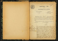 Varennes-lès-Narcy : actes d'état civil, table décennale.