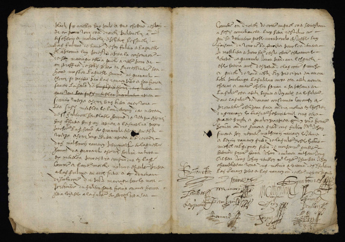 Mariage de Jean Simonet (Symonnet) marchand cordonnier de Moulins-Engilbert et de Marie Ravary : contrat de mariage.