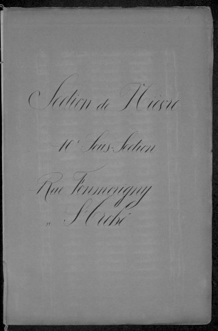 Nevers, Section de Nièvre, 10e sous-section : recensement de 1896
