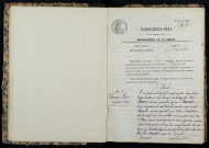 Préporché : actes d'état civil.