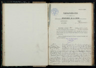 Raveau : actes d'état civil.