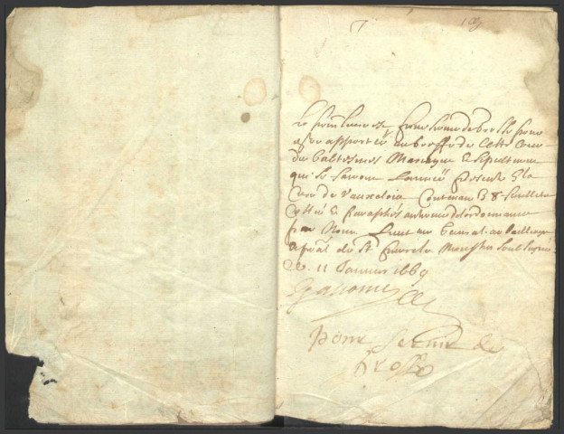 Vauclaix : registres paroissiaux.