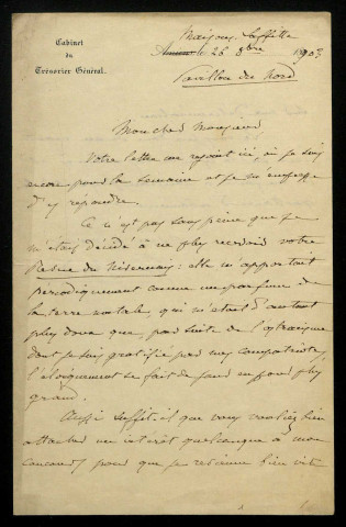 GIRERD (Cyprien), homme politique (1832-1916) : 1 lettre.