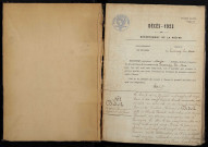 Lucenay-lès-Aix : actes d'état civil (décès).