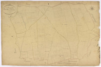 Champlin, cadastre ancien : plan parcellaire de la section B dite du Patouillat, feuille 1