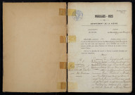 Montigny-aux-Amognes : actes d'état civil.