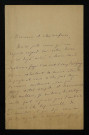 BOIS (Jules), poète (1868-1943) : 1 lettre.