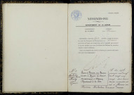 Brinon-sur-Beuvron : actes d'état civil.