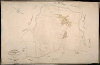 Ruages, cadastre ancien : plan parcellaire de la section A dite du Maréchal, feuille 2