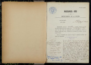 Cessy-les-Bois : actes d'état civil.