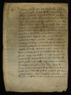 Biens et droits. - Rente Noury tavernier de Saint-Benin-des-Bois, vente à Bergeron receveur au duché : copie du contrat de constitution du 30 avril 1619.
