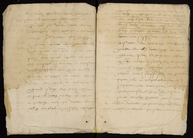 Fief des Ulmes à Sougy-sur-Loire : extrait du terrier de 1516.