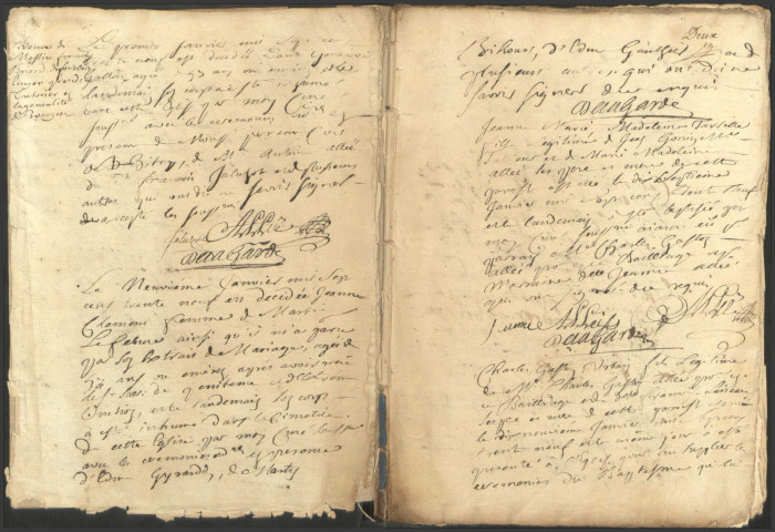 Saint-Amand-en-Puisaye : registres paroissiaux.