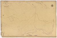 Chaumard, cadastre ancien : plan parcellaire de la section B dite du Bourg, feuille 3