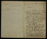 NORBERG (Leo), à Vienne (Autriche) : 1 lettre, 1 carte postale illustrée.