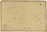 Luzy, cadastre ancien : plan parcellaire de la section C dite de Montarmin et Monteuillon, feuille 4