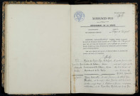 Saint-Léger-de-Fougeret : actes d'état civil.