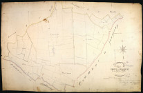 Saint-Parize-le-Châtel, cadastre ancien : plan parcellaire de la section A dite de Chéron et la Chasseigne, feuille 4