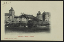 BEUVRON - Eglise et Château