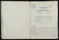 Garchizy : actes d'état civil (naissances).