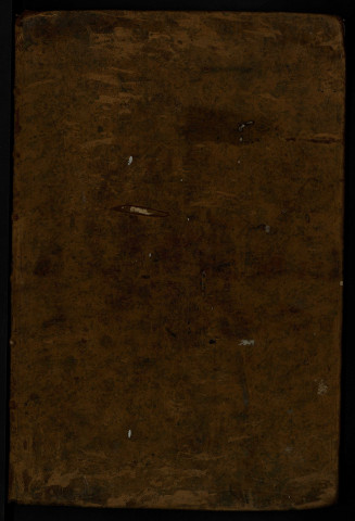 Fief de Druy : terrier reçu par Grenot, notaire à Decize, avec table nominative.