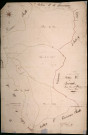 Saint-Benin-d'Azy, cadastre ancien : plan parcellaire de la section E dite de Lavault, feuille 2