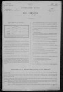 Tamnay-en-Bazois : recensement de 1891