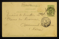 MOULRON (L.) : 1 lettre.