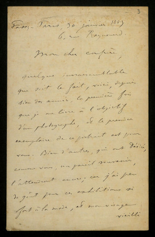 MANUEL (Eugène), écrivain (1823-1901) : 9 lettres.