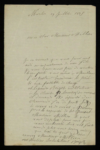 BOIZOT, à Murlin (Nièvre) : 2 lettres.