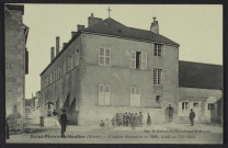 SAINT-PIERRE-LE-MOUTIER (Nièvre) – L’ancien Monastère en 1909, fondé au VIIe siècle