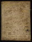 Fief de Bonneul ou Bonneuil à Sougy-sur-Loire : copie du terrier de 1576.
