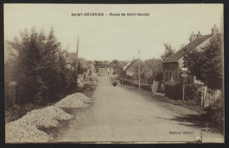 SAINT-REVERIEN – Route de Saint-Saulge
