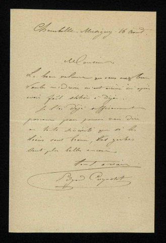 CUGNOTET (Edgar), peintre : 4 lettres.