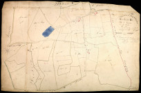 Saint-Parize-le-Châtel, cadastre ancien : plan parcellaire de la section B dite de Limoux, feuille 7
