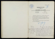 Garchizy : actes d'état civil (mariages).