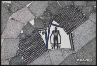 Voie de tête, taille chassante + coupage du mur, traverse horizontale, grosses pressions des terrains.