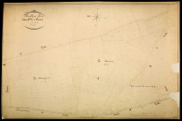 Pouilly-sur-Loire, cadastre ancien : plan parcellaire de la section E dite de Charenton, feuille 5