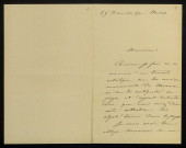 LEBLANC-BELLEVEAUX (Charles), peintre (1852-1898) : 14 lettres.