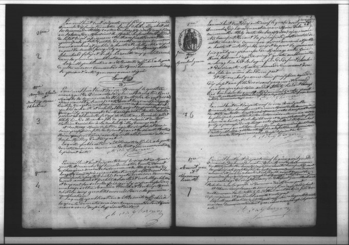 Fléty : actes d'état civil.