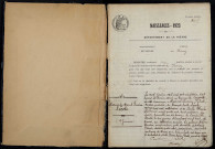 Rouy : actes d'état civil.