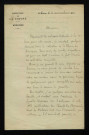 DESTRAY (Paul), archiviste départemental à Nevers (1883-1929) : 4 lettres.