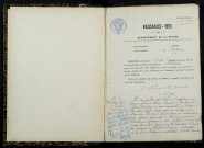 Challement : actes d'état civil.